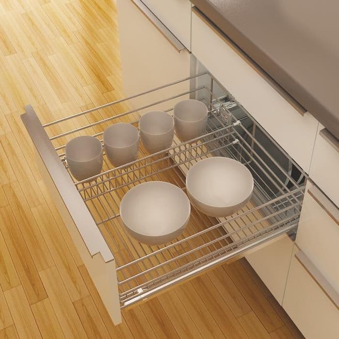 Hettich Stainless Steel Inlets Basket Divider Inlet 6 Inch