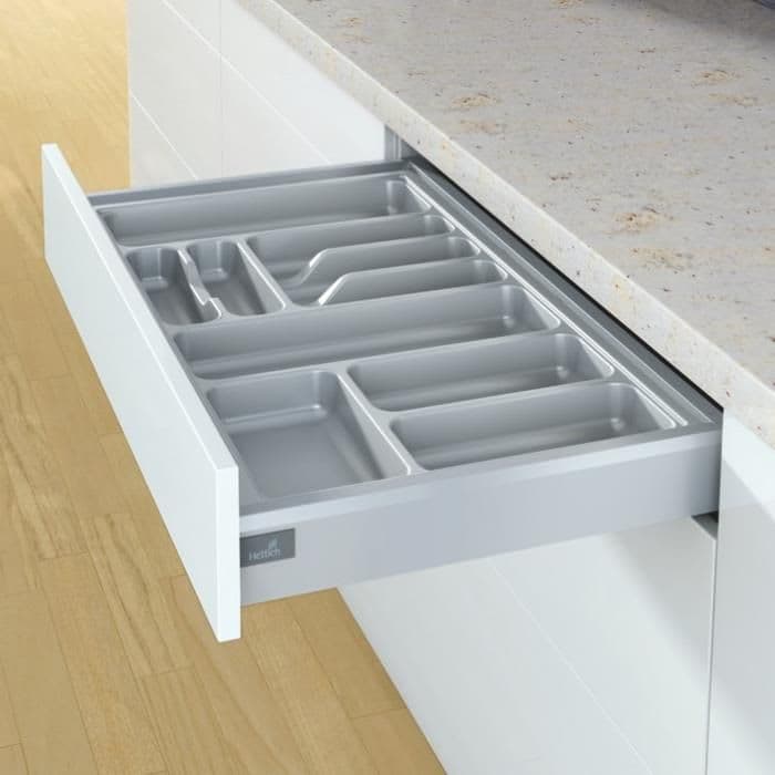 Hettich OrgaTray Trimmable (Fixed Partition Cutlery) 17 Inch