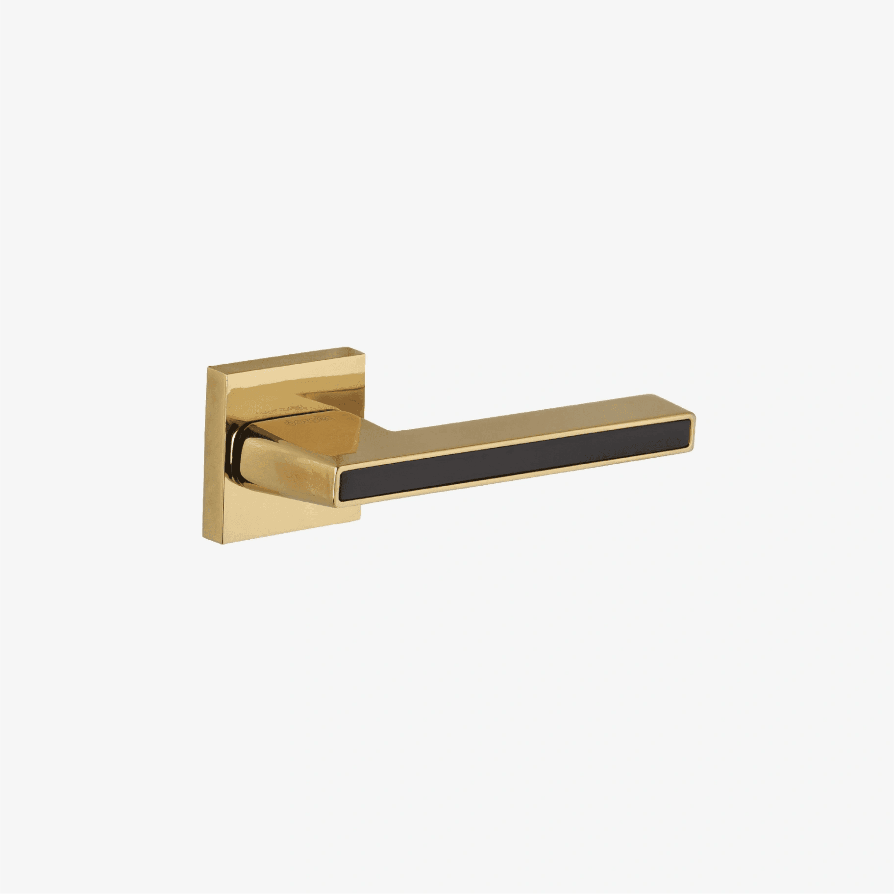 Dorset Door handle Full Gold Graphite Matt