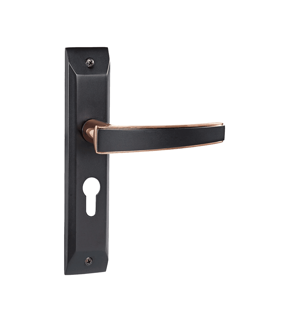 Door handle 200 MM 1CK Matte Black rose