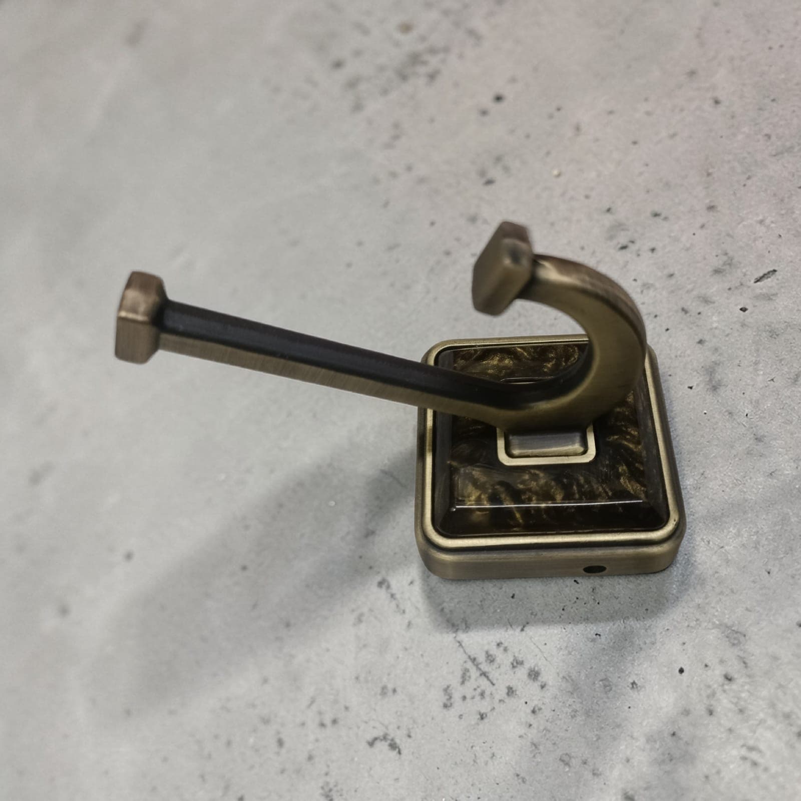 Antique Finish Wall Hook with Decorative Base 2