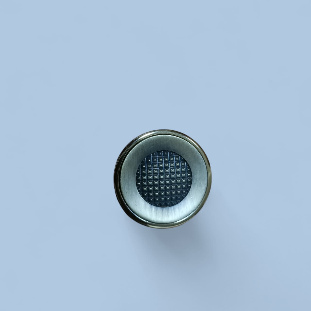 Antique Brass Textured Round Knob