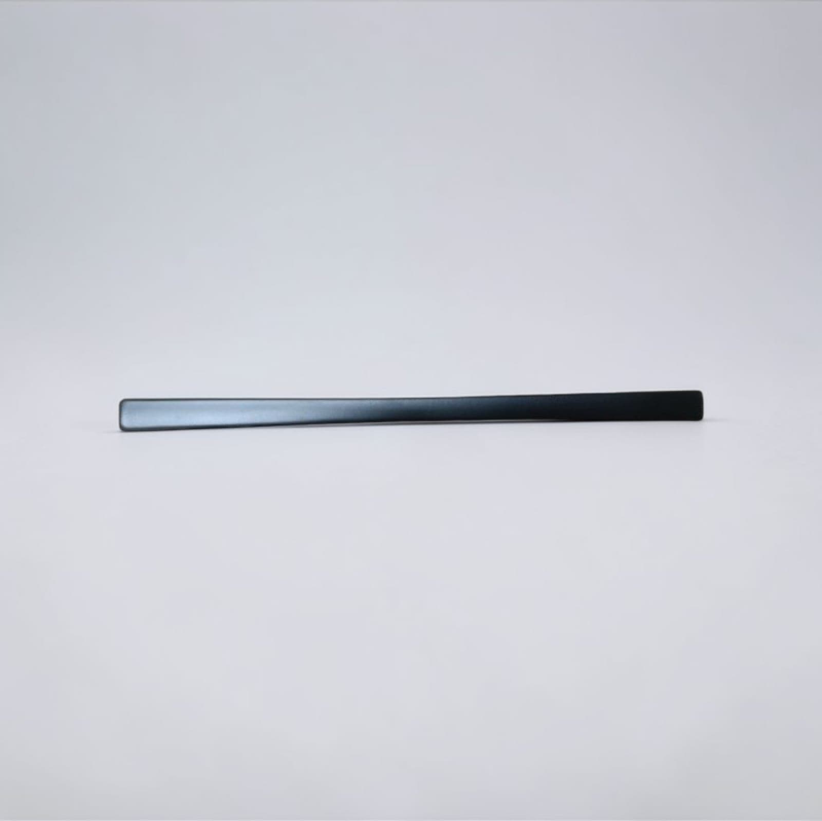 Slim Flat Cabinet Handle inch (Matte Black Finish)
