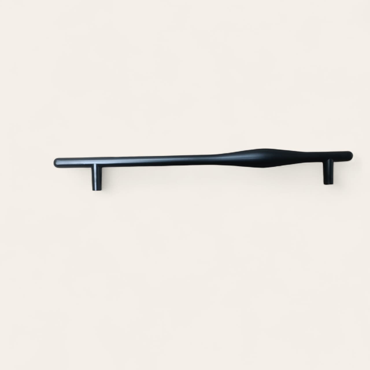 Matte Black Contour Cabinet Handle 4 inch